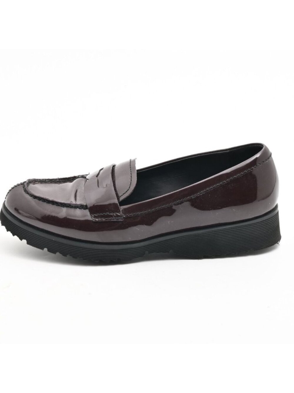Prada Sport Loafers Dark Brown Leather